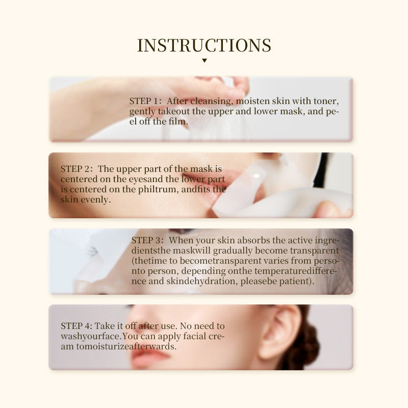 Anti-Wrinkle Lifting Hydrogel Facial Care Mask - ILLUMEW