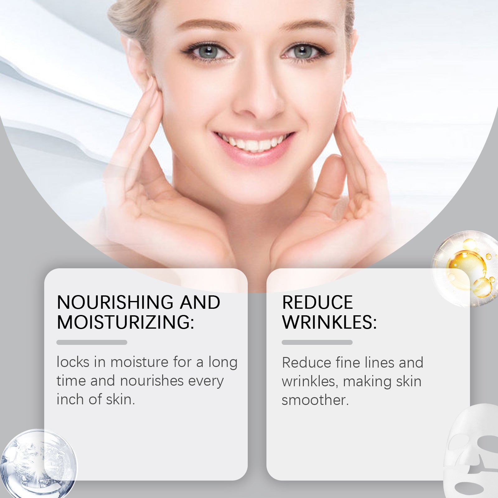 Collagen Facial Hydrating Mask - ILLUMEW